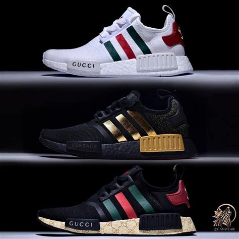 adidas gucci nmd fake vs real|gucci shoes counterfeit.